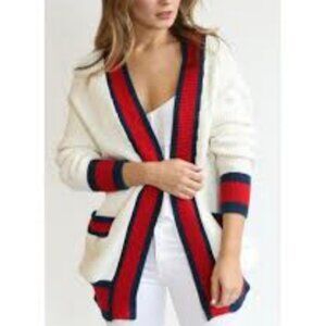 Central Park West Ribbed Cardigan